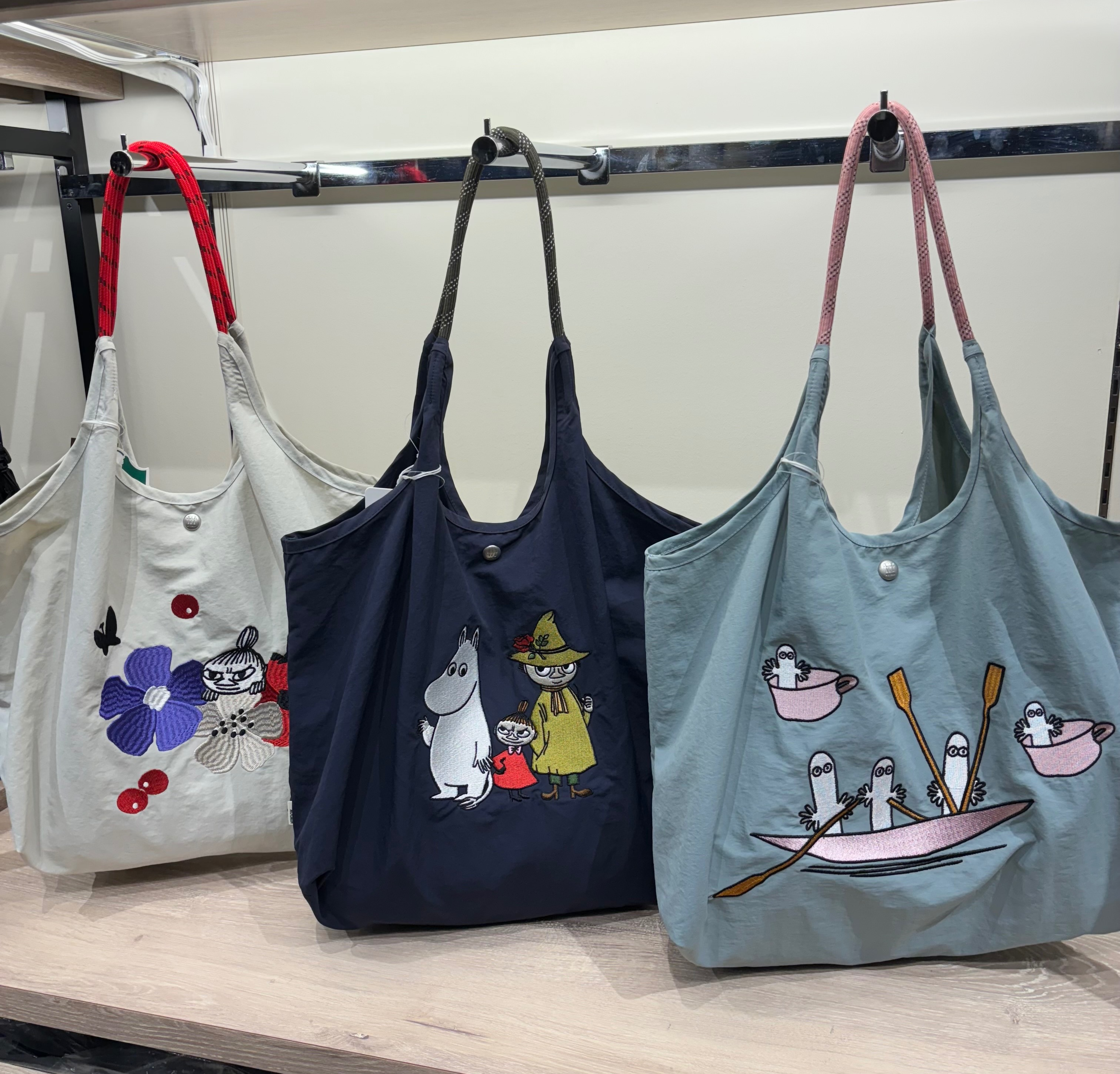 MOOMIN刺繍ナイロントートご紹介🌼 | ノーティアム ライフ
