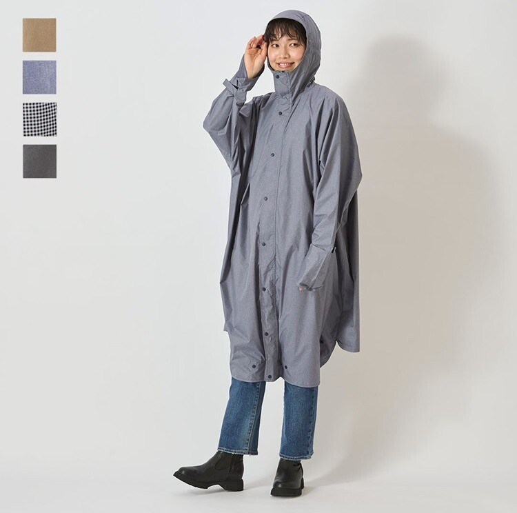 【絶品】 新商品》自転車対応レインコート レッグベルト付 | KEYUCA 小物