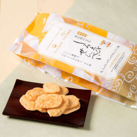 【久世福商店×日の出屋製菓】「しろえびせんべい 大人のしゃけしゃけめんたい風」を新発売！富山銘菓と人気のごはんのお供がコラボ！