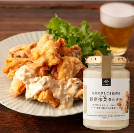 【まるで町中華の味わい】久世福商店から「九条ねぎとごま油香る 国産搾菜タルタル」新登場！