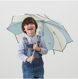 《新商品》キッズ 長傘パイピングフラワー 45cm
