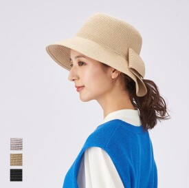 《新商品》ウォッシャブルスリットハット