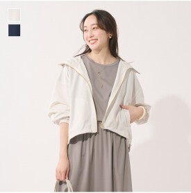 《新商品》UVメッシュフードパーカー