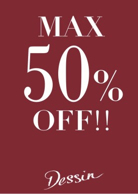 ☆MAX50%OFF！！デッサン夏のセールスタート☆