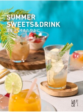 SUMMER SWEETS＆DRINK　～夏を涼しく爽やかに～