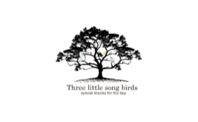 Three little song birds