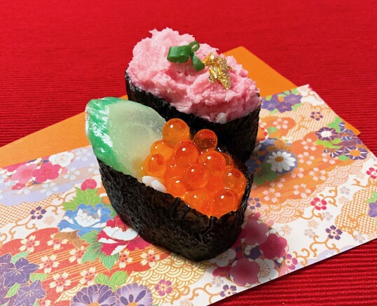 12/29 (月)　SORATOS Roomでハンドクラフト食品サンプル「お寿司に挑戦♪♪ いくら軍艦＆ネギトロ軍艦をおいしそうに作ろう！」