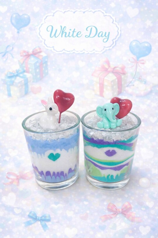 3/8（日）SORATOS Roomでハンドクラフト『サンドdeオブジェを作ろう♪～ホワイトデー～』