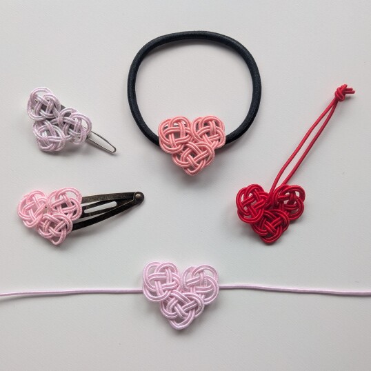 1/25（日）SORATOS Roomのハンドクラフト 「水引でハートのモチーフをつくろう ～ バレンタインの贈り物に飾ろう♪〜」