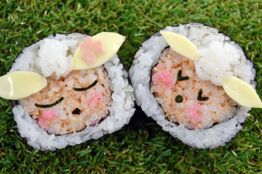 3/21(土)　【4歳～】親子で作る♪ もこもこひつじの絵巻き寿司体験