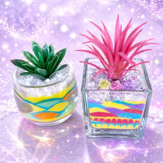 4/26（日）SORATOS Roomでハンドクラフト『サンドdeオブジェを作ろう♪～フェイクグリーン～』