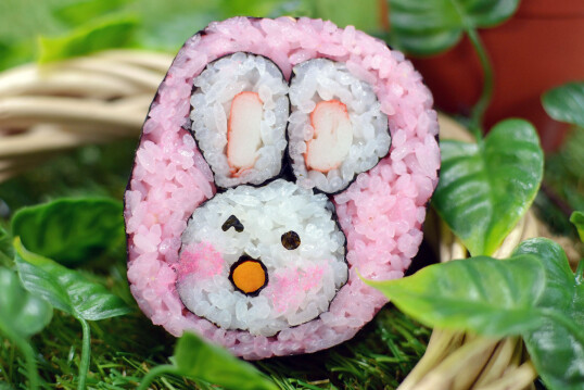 3/21(土)　【小学生向け】親子で作る♪ ぴょんぴょんうさぎ絵巻き寿司体験