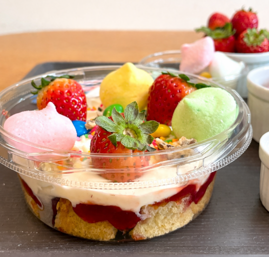 4/4(土) いちごの食べ比べ&グルテンフリーのスコップケーキ作り