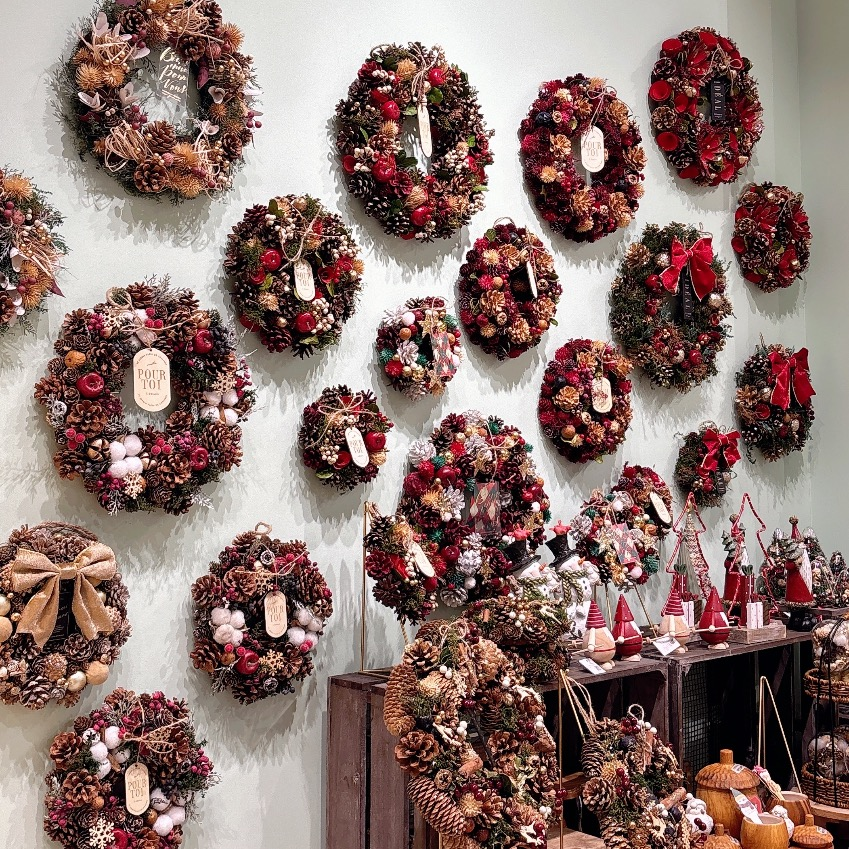 🎄クリスマスリース入荷しました!