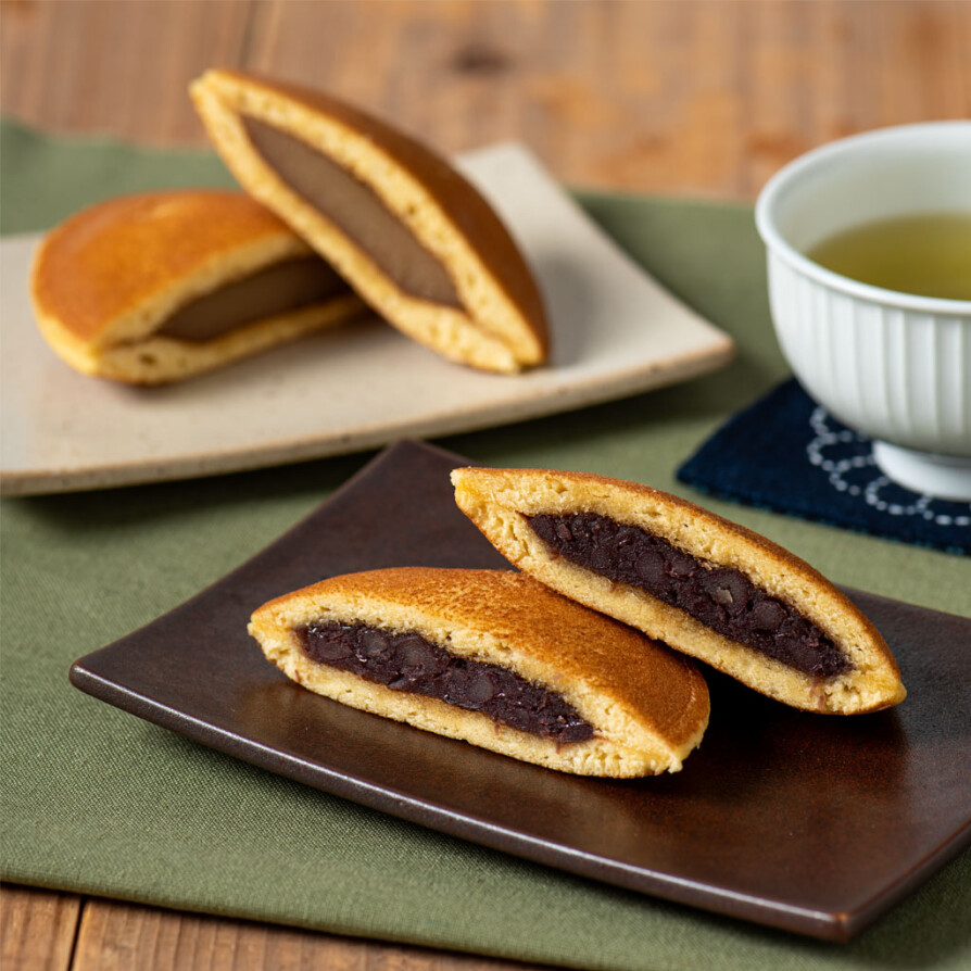 【久世福商店×榮太樓總本鋪】塩つぶしあん&みたらしの「どら焼き」新登場