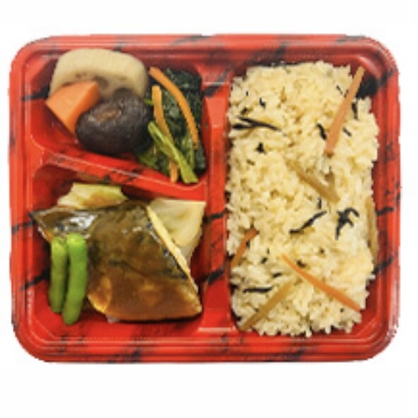 新商品のやさしい和のごはん❗️「ひじきごはんさばの味噌煮」