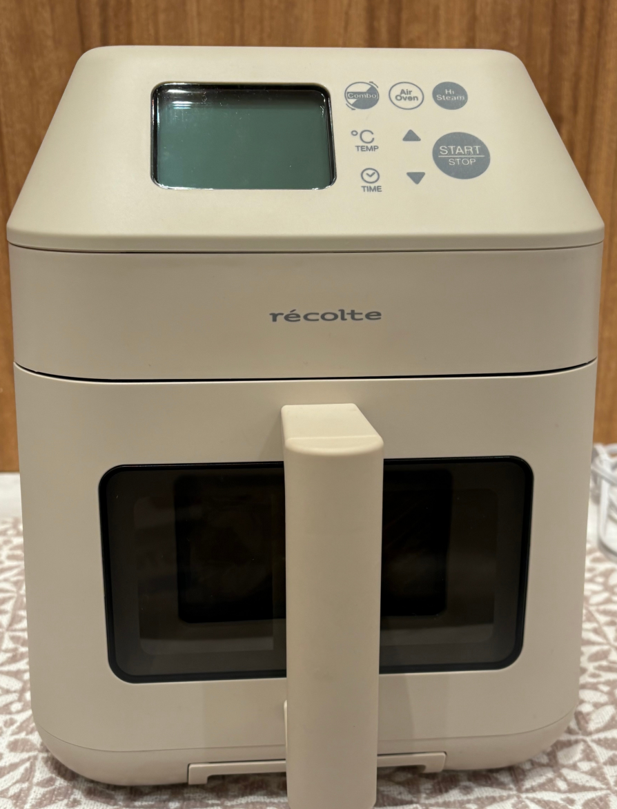 手軽に毎日使える小型ノンフライ調理器 レコルト エアーオーブンミニ