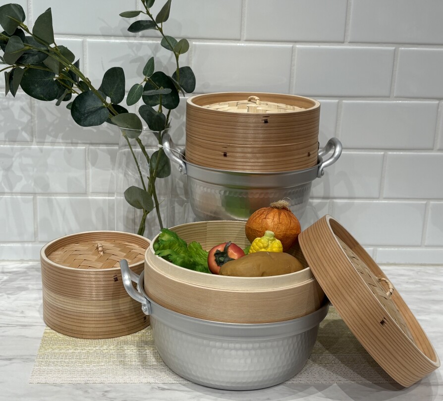 ヘルシー蒸し料理にチャレンジ!