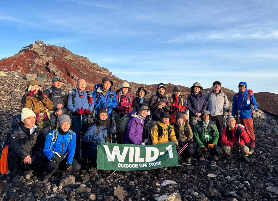 WILD-1富士登山隊!!目指すはご来光!