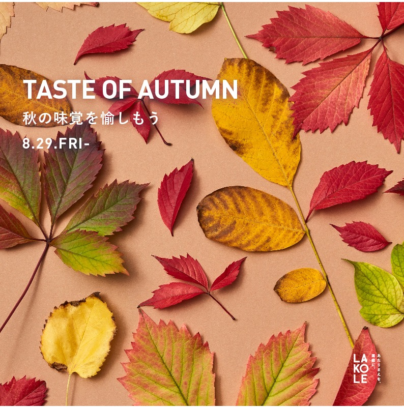 TASTE OF AUTUMN ー秋の味覚を愉しもう-